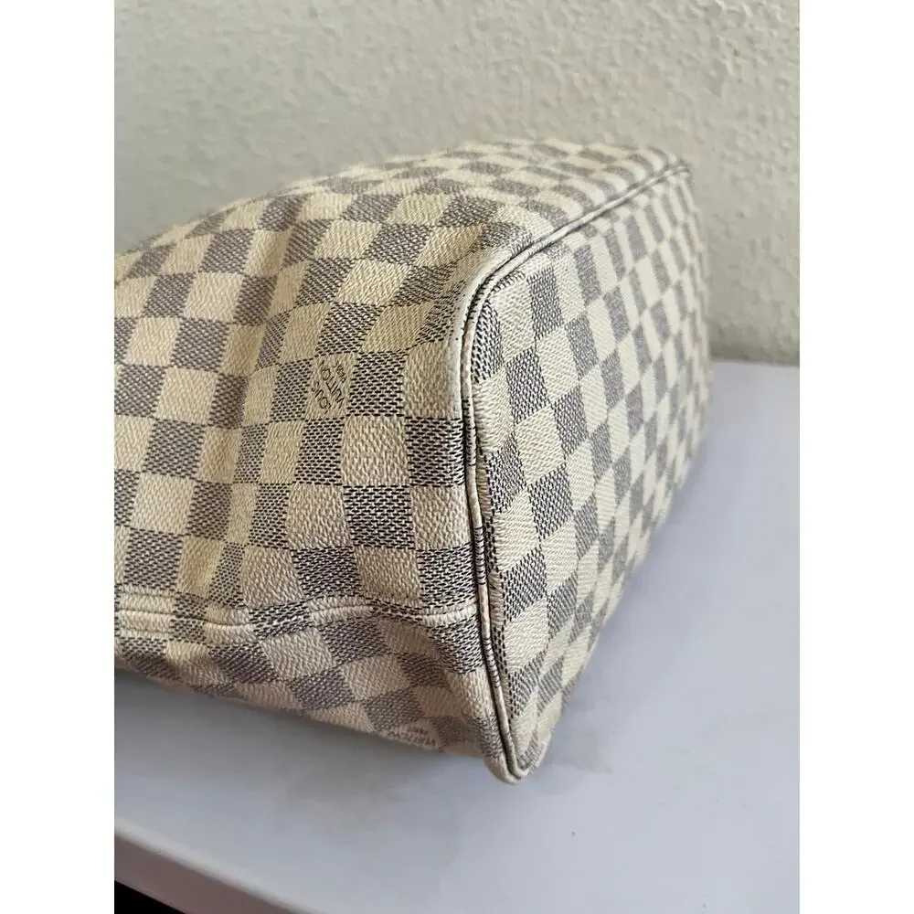 Louis Vuitton Neverfull MM Damier Azur tote bag